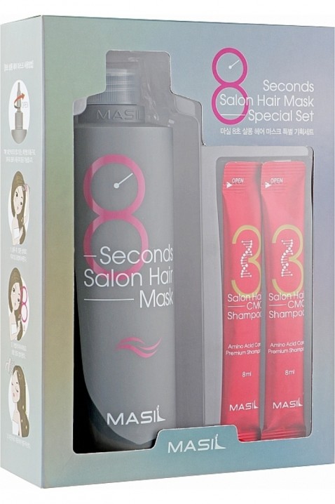 8 Seconds Salon Hair Mask 350 ml Special SetIVET.HR - MODERNA ODJEĆA