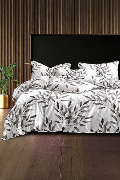 Pamučni troslojni set posteljine s cvjetnim uzorkom OLIVIENA 160x200 cm, Boja: višebojna, IVET.HR - MODERNA ODJEĆA