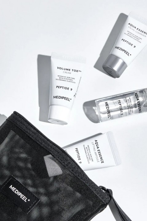 MEDI-PEEL Peptide 9 Aqua Essence Trial Kit (Cleanser15ml+Toner20ml+Ampoule15ml+Cream15g)IVET.HR - MODERNA ODJEĆA