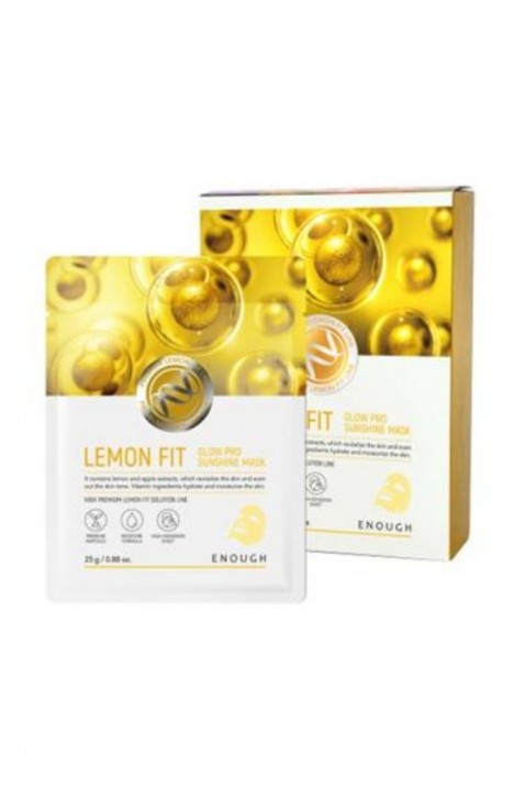 ENOUGH Lemon Fit Glow Sunshine Mask 1 komIVET.HR - MODERNA ODJEĆA