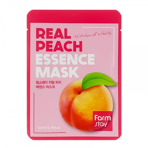 FarmStay Real Peach Essence Mask 1 komIVET.HR - MODERNA ODJEĆA