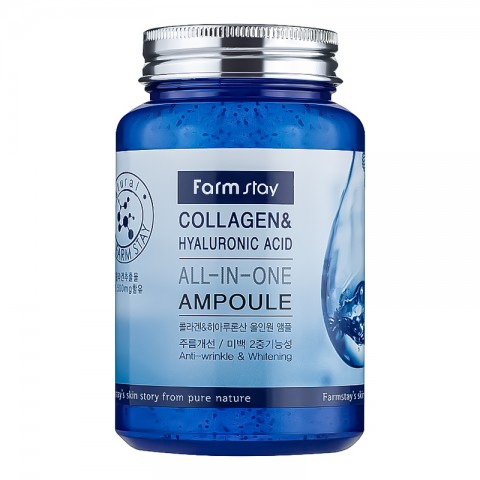 FarmStay Collagen & Hyaluronic Acid All-In-One Ampoule 250 mlIVET.HR - MODERNA ODJEĆA