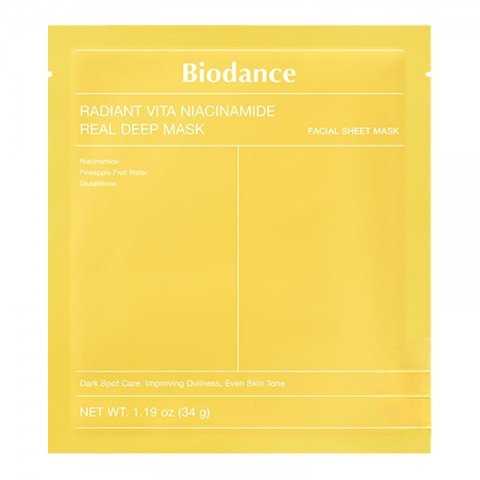 BIODANCE Radiant Vita Niacinamide Real Deep Mask 1 komIVET.HR - MODERNA ODJEĆA