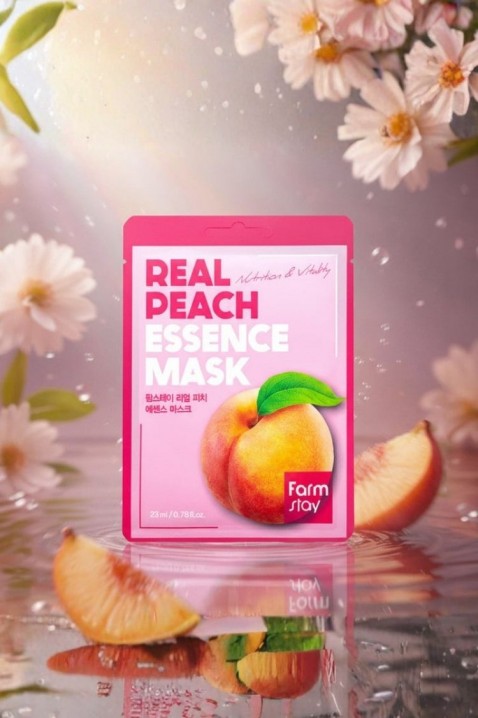 FarmStay Real Peach Essence Mask 1 komIVET.HR - MODERNA ODJEĆA