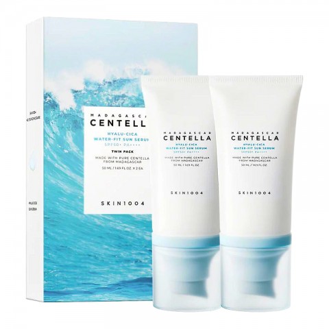 SKIN1004 Madagascar Centella Hyalu-Cica Water-Fit Sun Serum Twin Pack (50ml*2)IVET.HR - MODERNA ODJEĆA