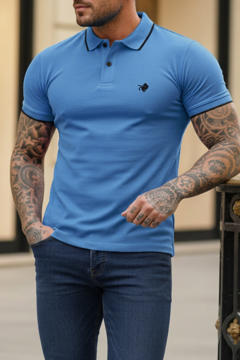 Muška majica MORIFO BLUE, Boja: plava, IVET.HR - MODERNA ODJEĆA