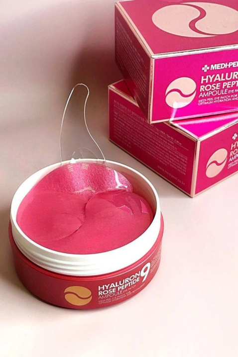 MEDI-PEEL Hyaluron Rose Peptide 9 Ampoule Eye Patch 60 pcsIVET.HR - MODERNA ODJEĆA