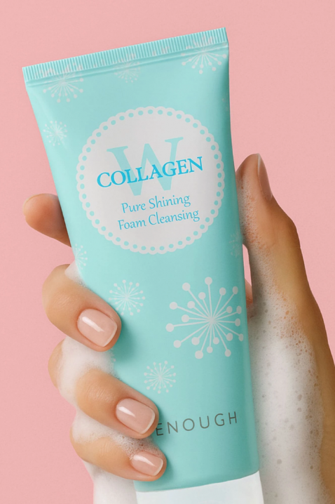 Enough W Collagen Pure Shining Foam Cleansing, 100 mlIVET.HR - MODERNA ODJEĆA