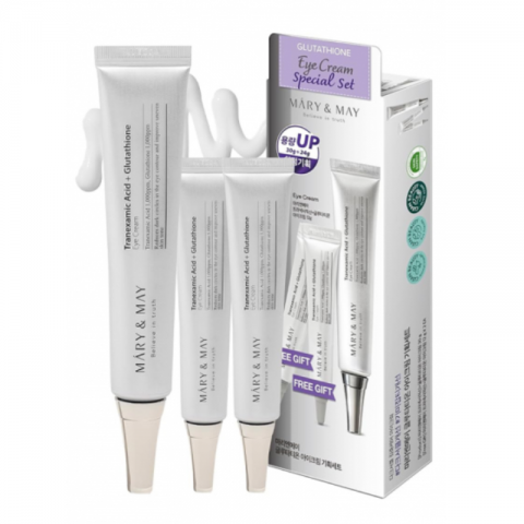 Mary&May Eye Cream Set with Glutathione Glutathione Eye Cream Special Set, 30g+12gx2IVET.HR - MODERNA ODJEĆA