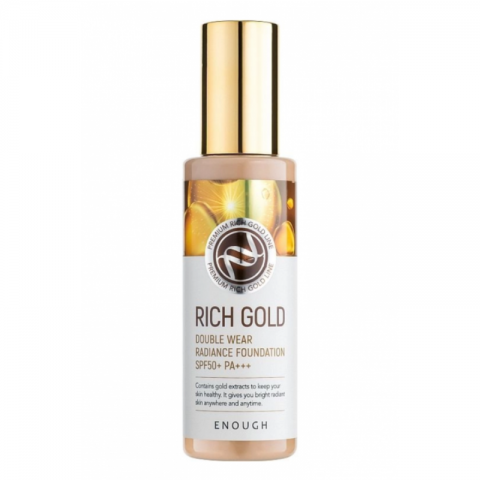 Enough Gold Face Foundation Rich Gold Double Wear Radiance Foundation SPF50+ PA+++ (13)IVET.HR - MODERNA ODJEĆA