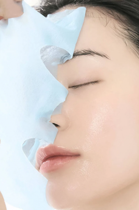 SET Sheet mask for face moisturizing with azulene and agave Aqua Blue Hydration MaskIVET.HR - MODERNA ODJEĆA