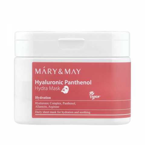 Mary&May Sheet masks with hyaluronic acid and panthenol Hyaluronic Panthenol Hydra Mask, 30 pcsIVET.HR - MODERNA ODJEĆA