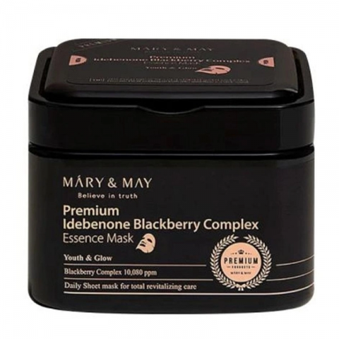 Mary&May Sheet masks with idebenone and blackberry complex Premium Idebenon Blackberry Complex EsIVET.HR - MODERNA ODJEĆA