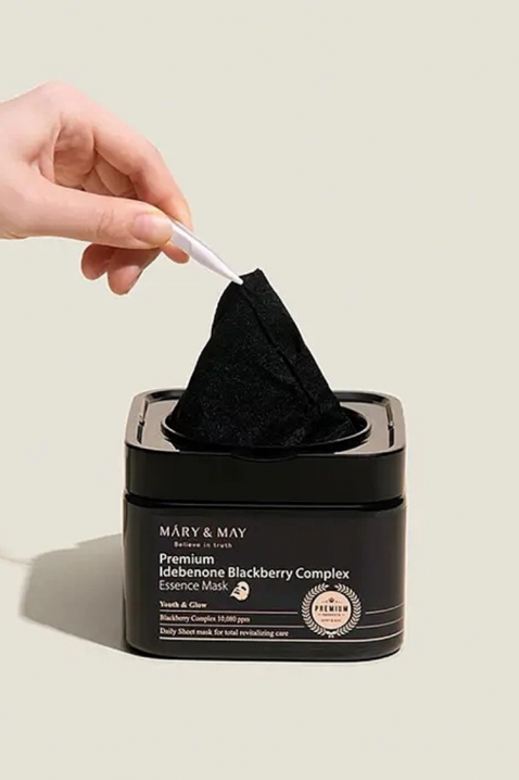 Mary&May Sheet masks with idebenone and blackberry complex Premium Idebenon Blackberry Complex EsIVET.HR - MODERNA ODJEĆA