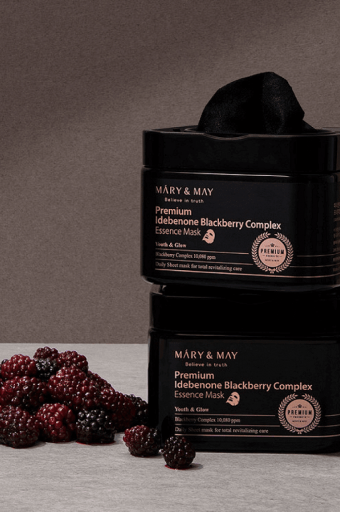 Mary&May Sheet masks with idebenone and blackberry complex Premium Idebenon Blackberry Complex EsIVET.HR - MODERNA ODJEĆA