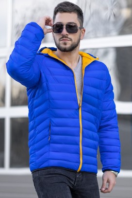 muška jakna EVERET BLUE