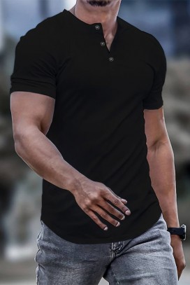 muška majica BRUNETO BLACK