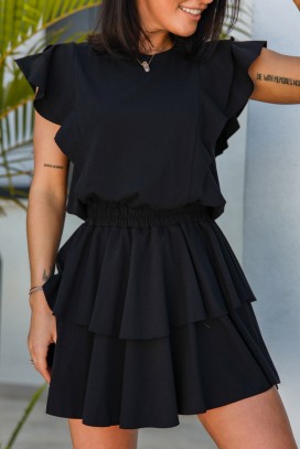 haljina TIOMEGA BLACK
