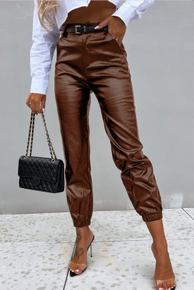 hlače GARBONA BROWN