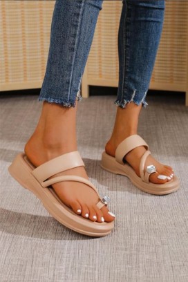 ženske natikače SOMELZA BEIGE