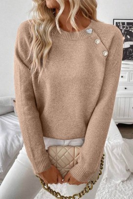 džemper NOSTELFA BEIGE