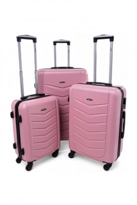 komplet 3 kofera MORTIGO PINK