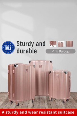 komplet 3 kofera ROBELSO ROSE GOLD