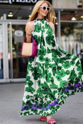 haljina MILONZA GREEN