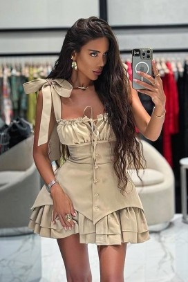 haljina AZALINZA BEIGE