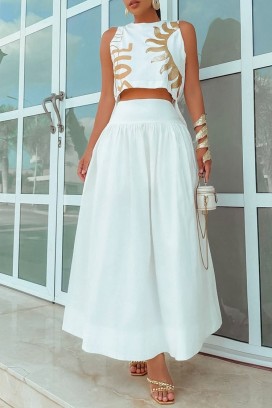 haljina AZIVRA WHITE