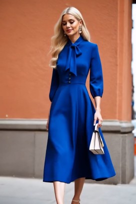 haljina ZARPOLFA BLUE