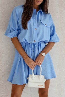haljina ANGERLA BLUE