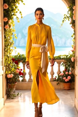 haljina DARLINZA YELLOW
