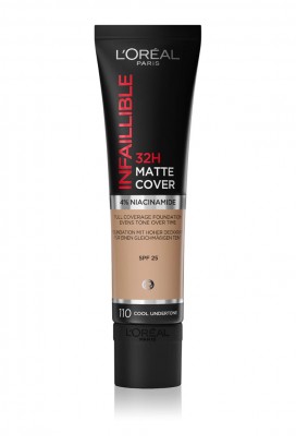 puder L’Oréal Paris Infallible 32H Matte Cover 110