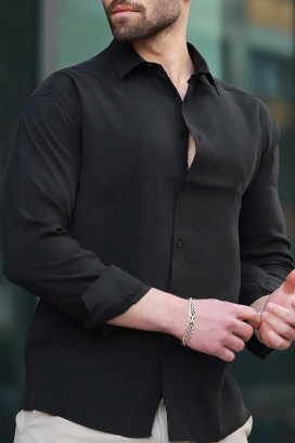 muška košulja MAGREDO BLACK