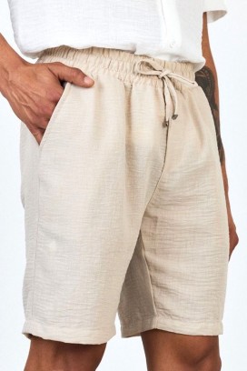 muške kratke hlače JORVO BEIGE