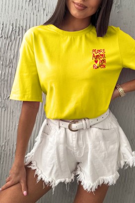 majica AMORE YELLOW