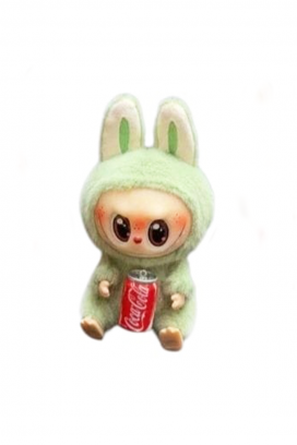 dodatak za torbu LABUBU COCA COLA GREEN