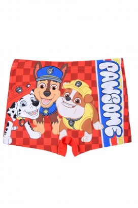 kupaći kostim za dječake PAWPOLICE RED