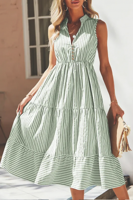 haljina SIMERVA GREEN