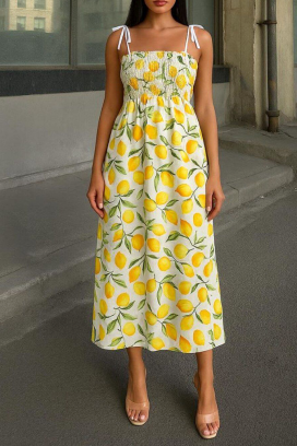 haljina MIRIYA YELLOW