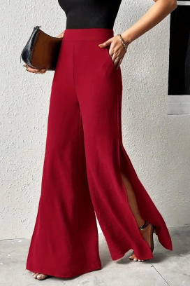 hlače ASERZA RED