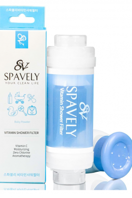 SPAVELY BABY POWDER filter za tuširanje s dječjim puderom