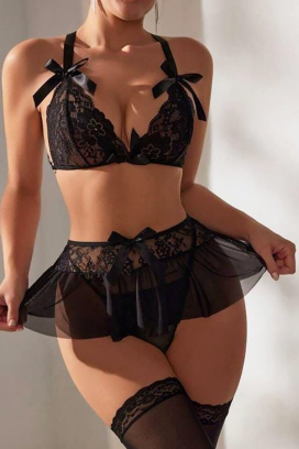komplet donjeg rublja BELIONA BLACK