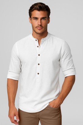 muška košulja KREFON WHITE