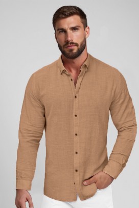 muška košulja MOLEZO CAMEL