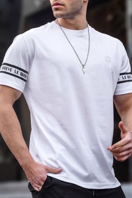 muška majica GREFON WHITE