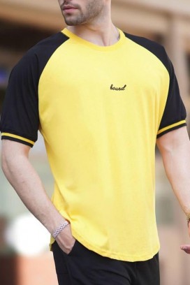 muška majica DEMERO YELLOW