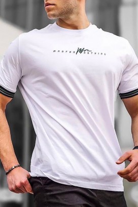 muška majica MRONSON WHITE