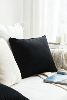 jastučnica FLOMEJA BLACK 40х40 cm
